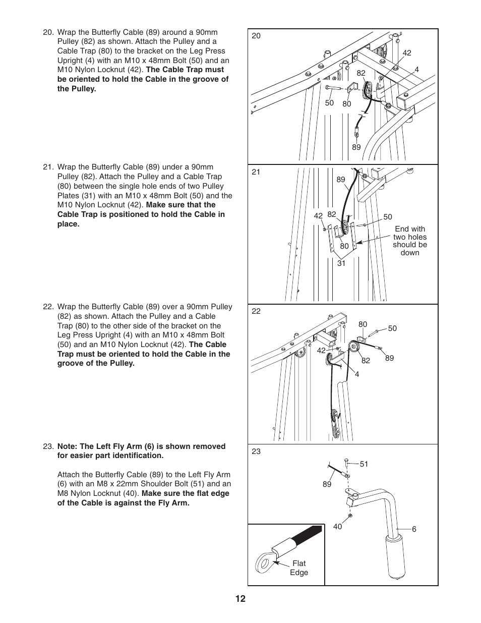 Weider WESY26331 User Manual | Page 12 / 32