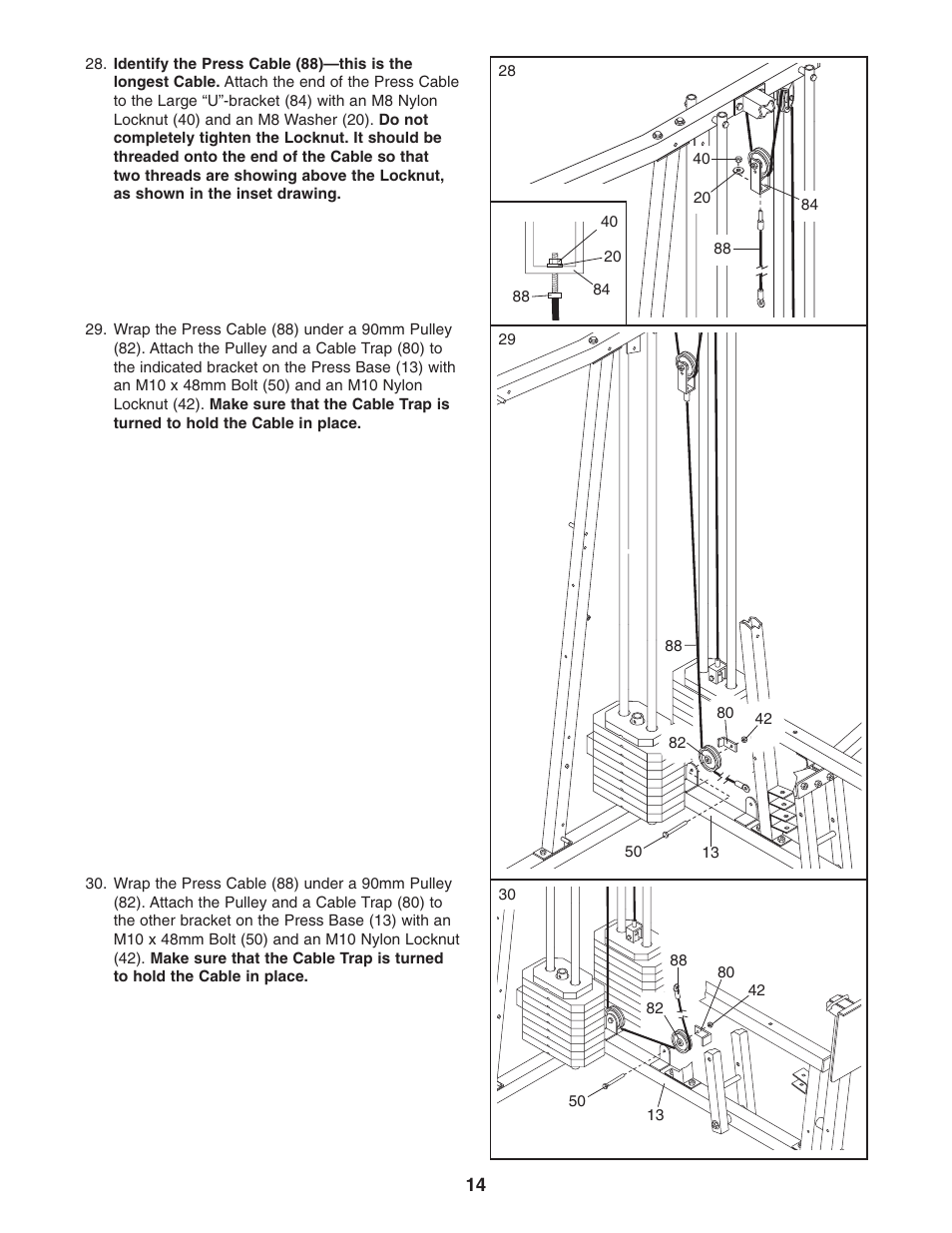 Weider WESY26331 User Manual | Page 14 / 32