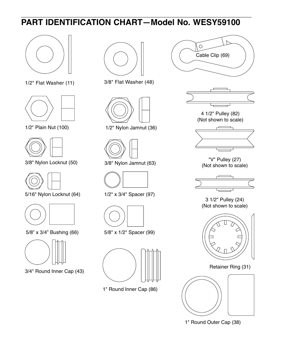 Weider WESY59100 User Manual | Page 27 / 32