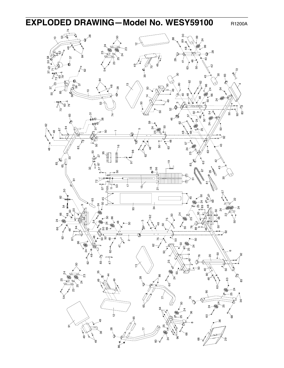 R1200a | Weider WESY59100 User Manual | Page 31 / 32