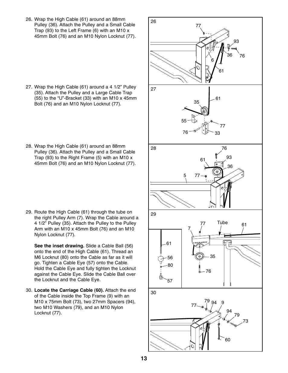 Weider WEBE29910 User Manual | Page 13 / 26