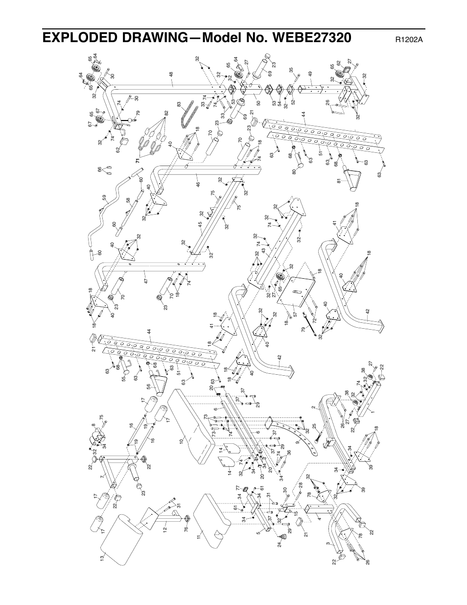 R1202a | Weider WEBE27320 User Manual | Page 27 / 27
