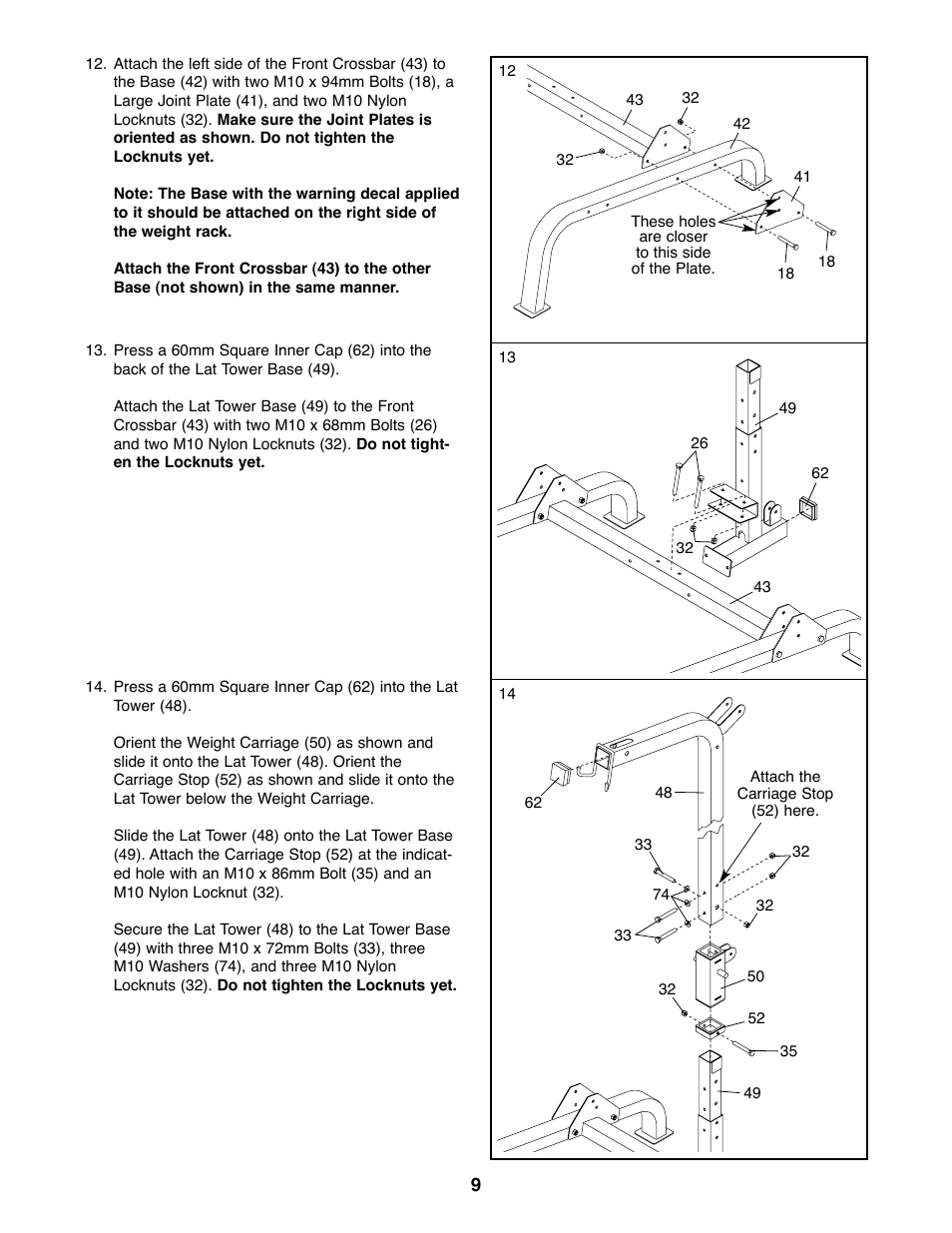 Weider WEBE27320 User Manual | Page 9 / 27