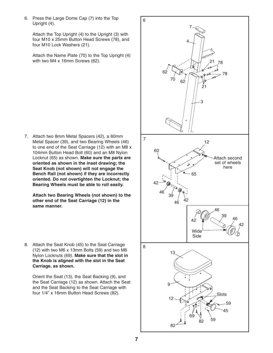 Weider WESY3873.2 User Manual | Page 7 / 24