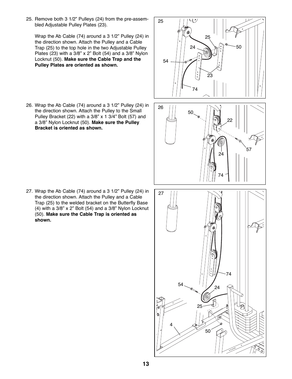 Weider WESY99490 User Manual | Page 13 / 33
