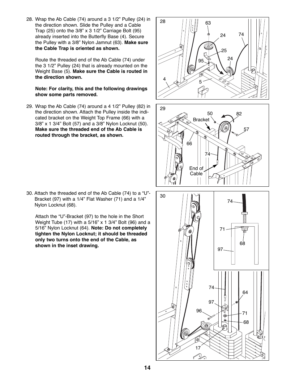 Weider WESY99490 User Manual | Page 14 / 33
