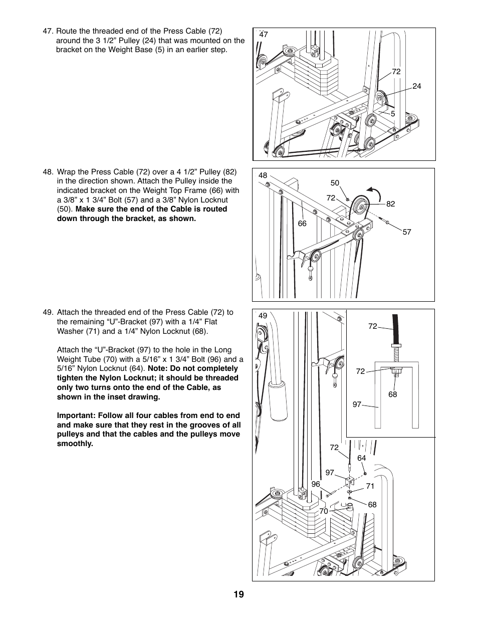 Weider WESY99490 User Manual | Page 19 / 33