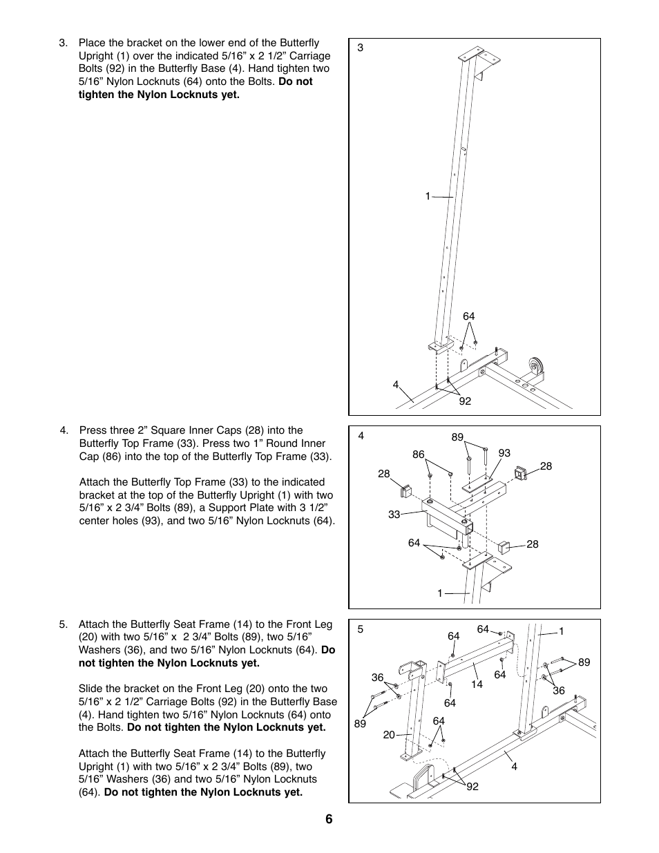 Weider WESY99490 User Manual | Page 6 / 33