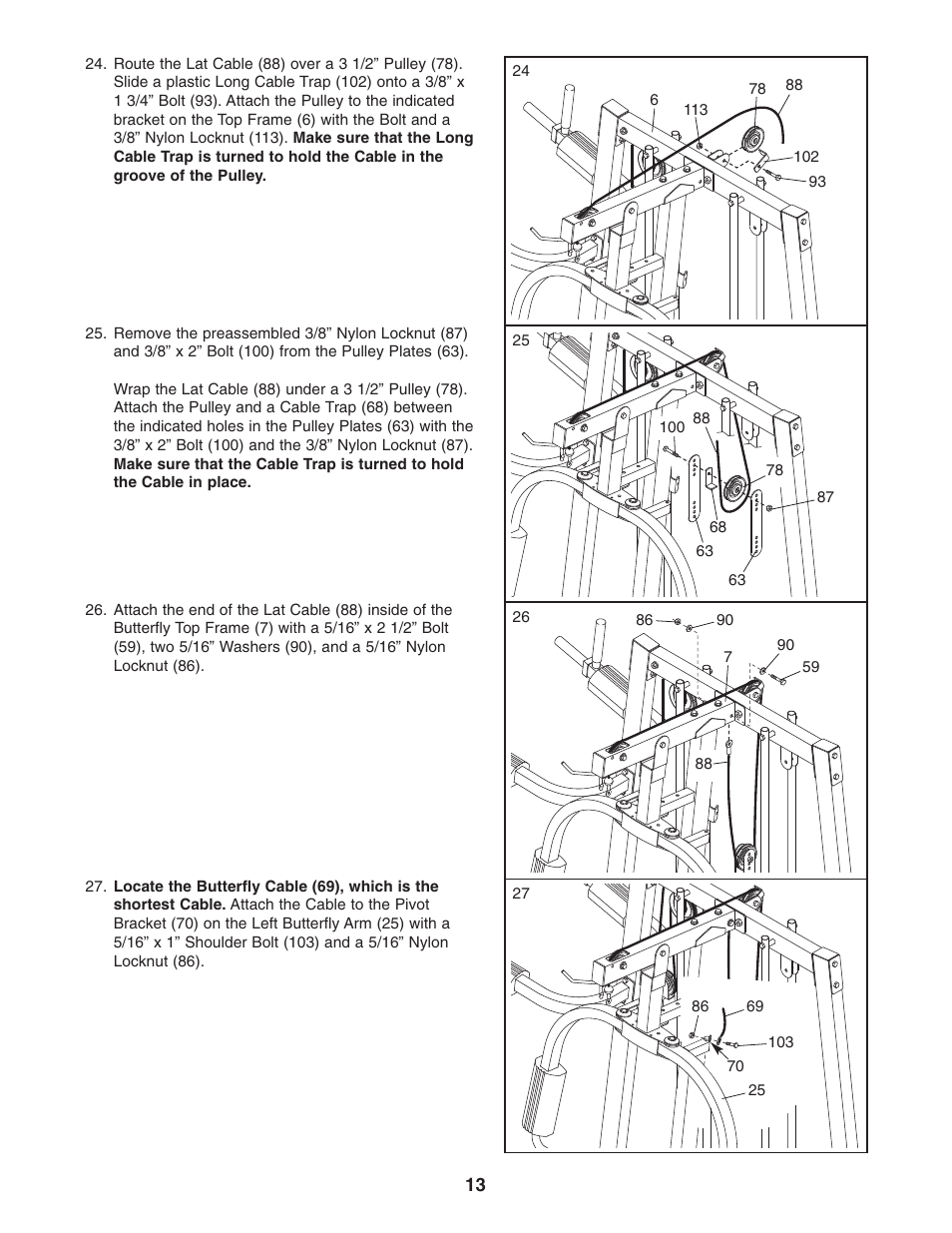 Weider WESY38322 User Manual | Page 13 / 33