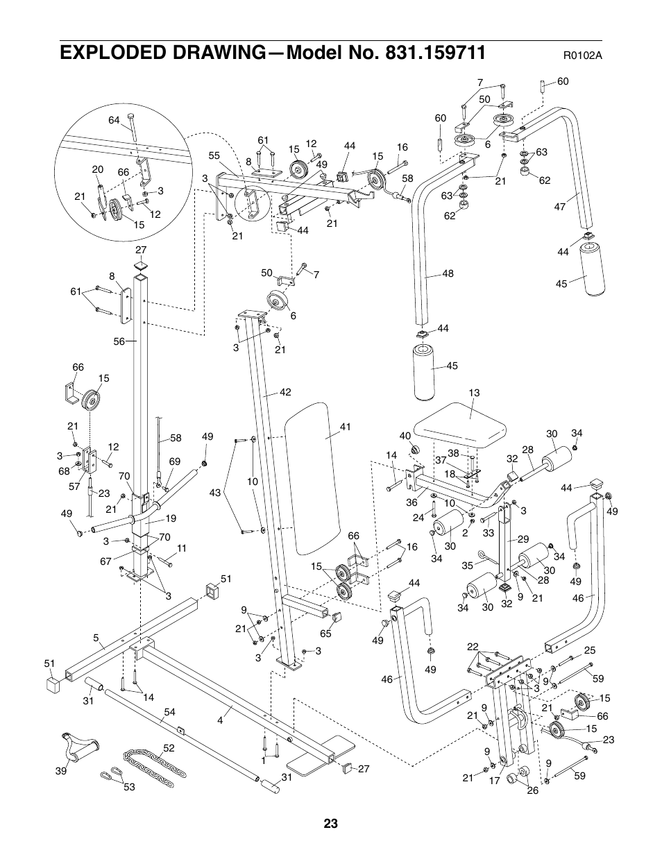 Weider 8920 User Manual | Page 26 / 27