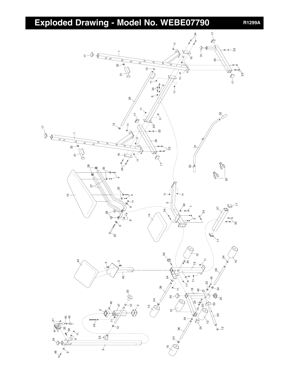 R1299a | Weider WEBE07790 User Manual | Page 21 / 22