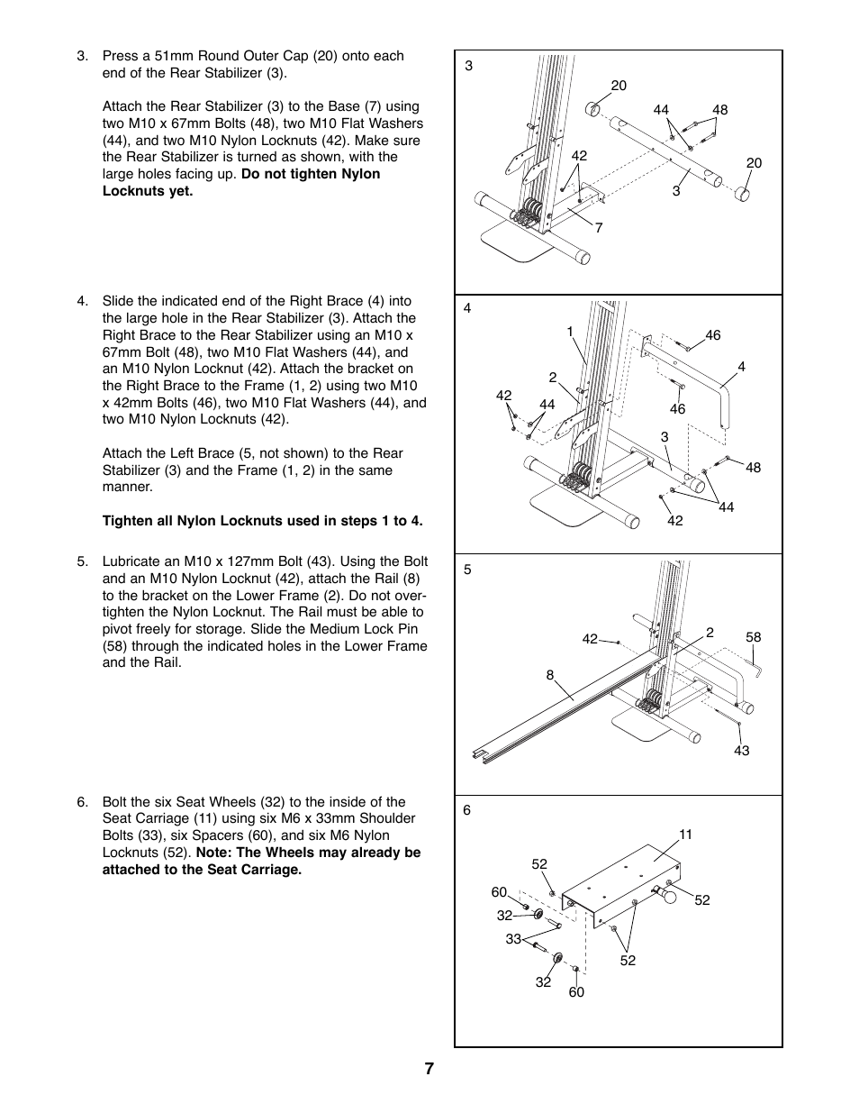 Weider WESY20000 User Manual | Page 7 / 18