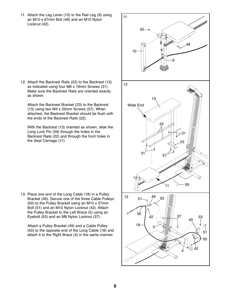 Weider WESY20000 User Manual | Page 9 / 18