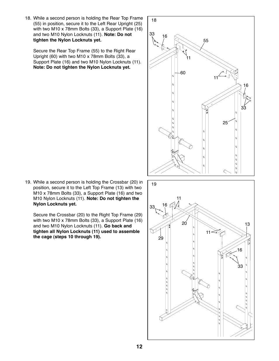 Weider WEBE96490 User Manual | Page 12 / 23