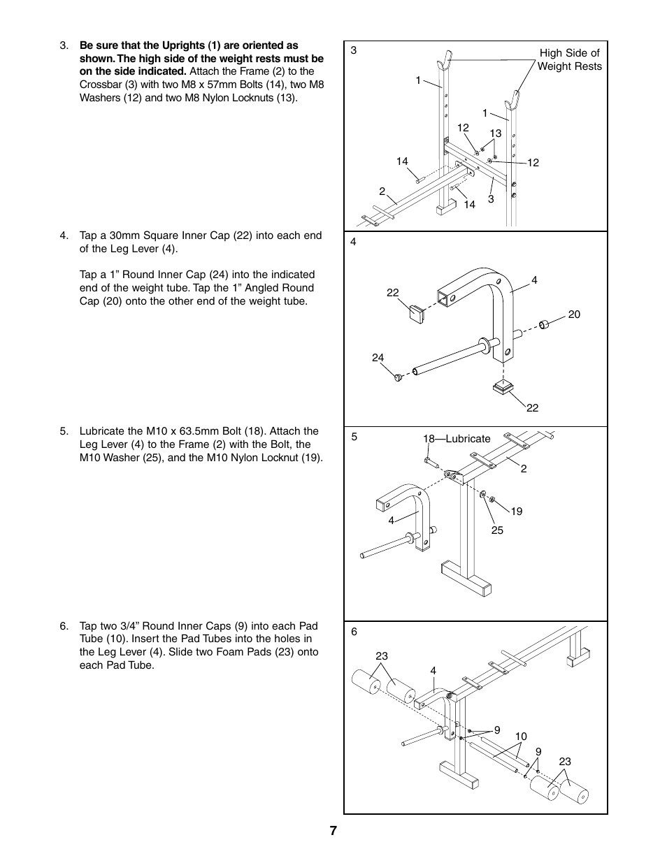 Weider 831.150280 User Manual | Page 7 / 16
