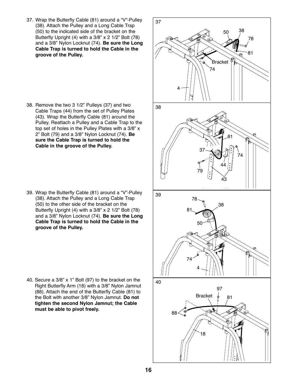 Weider 831.159530 User Manual | Page 16 / 35