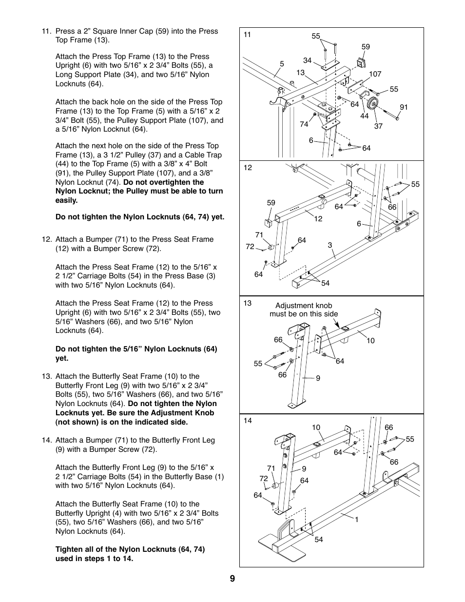 Weider 831.159530 User Manual | Page 9 / 35