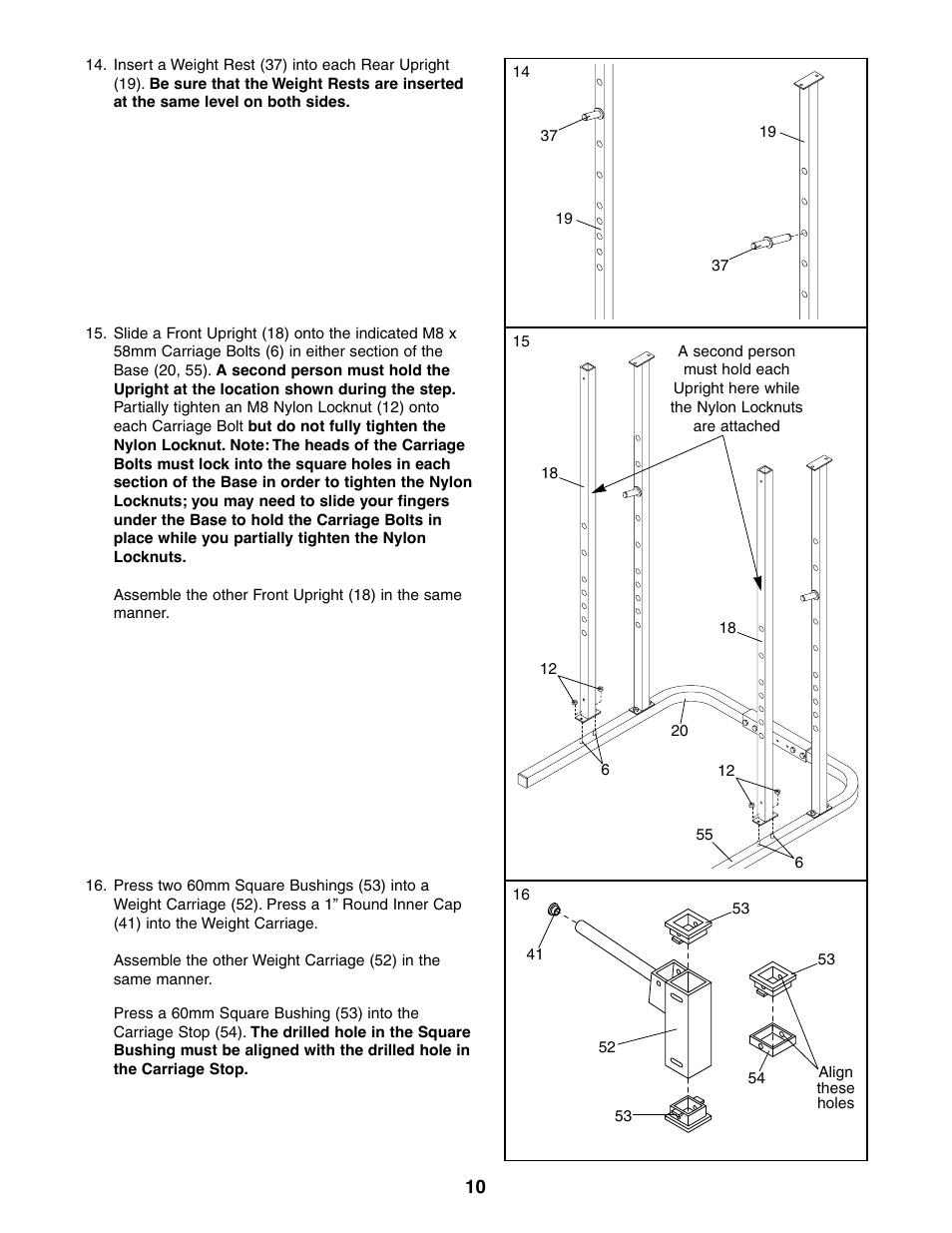 Weider 831.150470 User Manual | Page 10 / 24