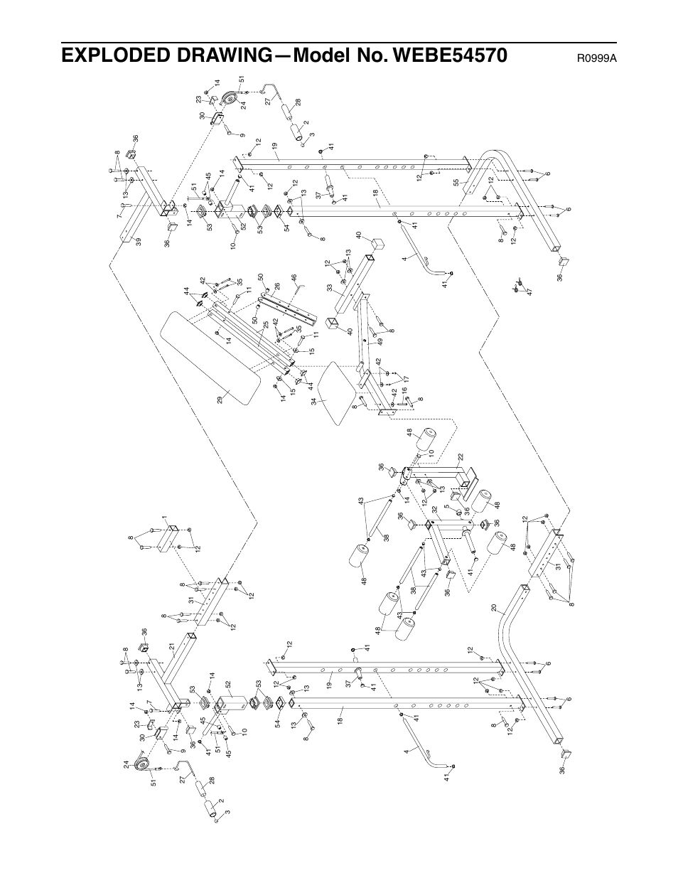 R0999a | Weider 831.150470 User Manual | Page 23 / 24