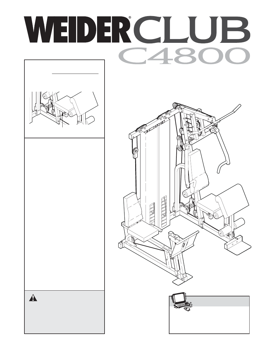 Weider WESY47330 User Manual | 41 pages