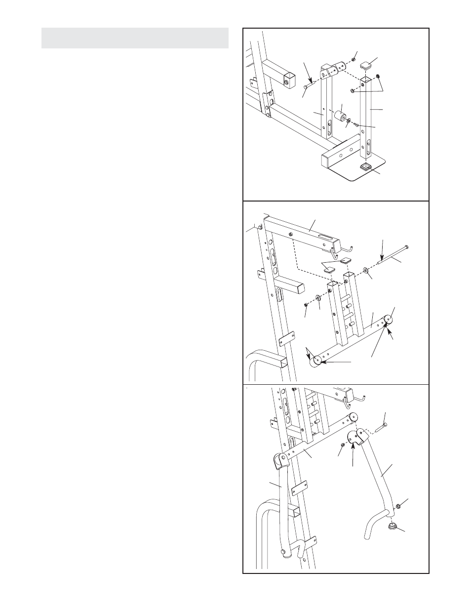 Arm assembly | Weider WESY47330 User Manual | Page 11 / 41