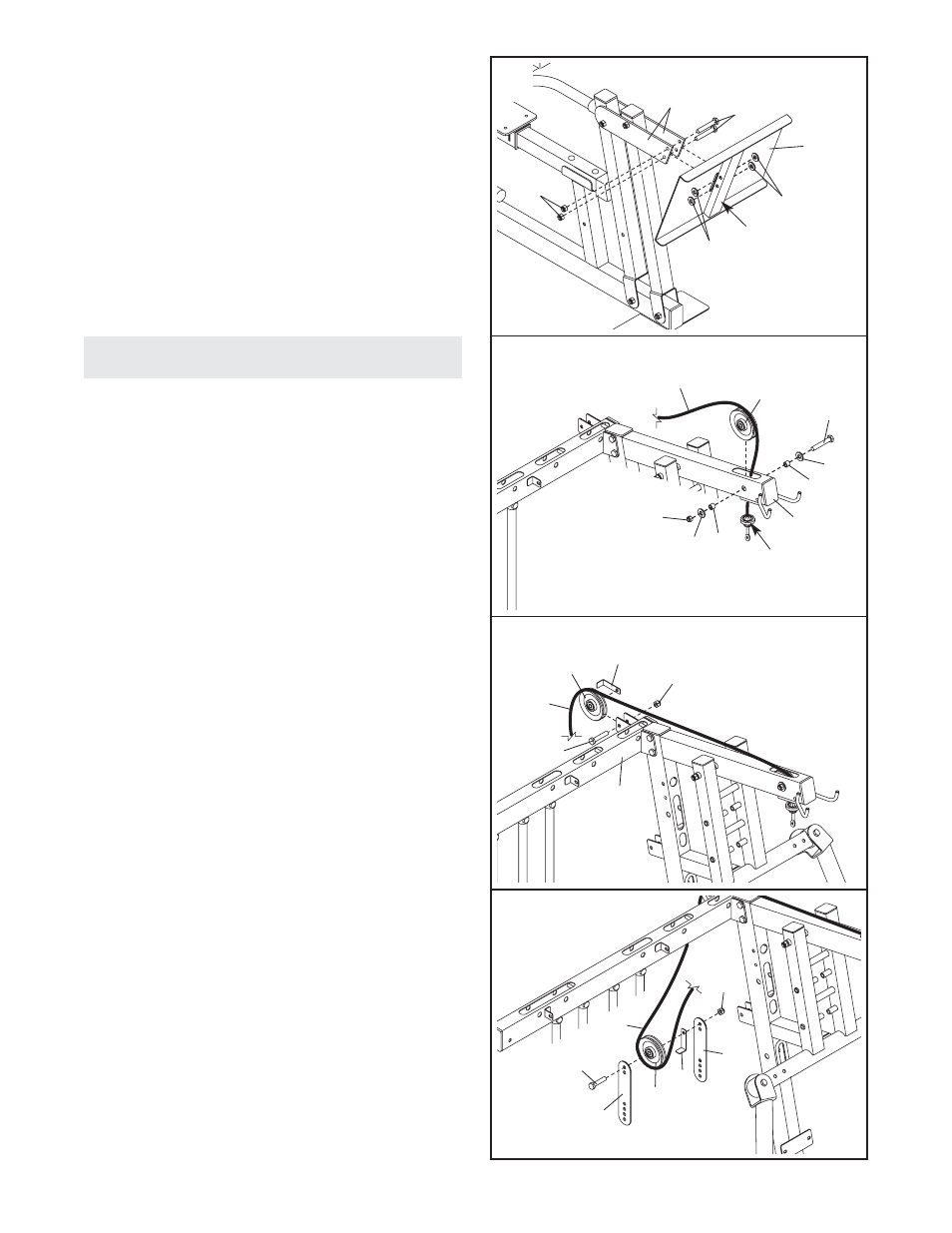 Cable assembly | Weider WESY47330 User Manual | Page 13 / 41
