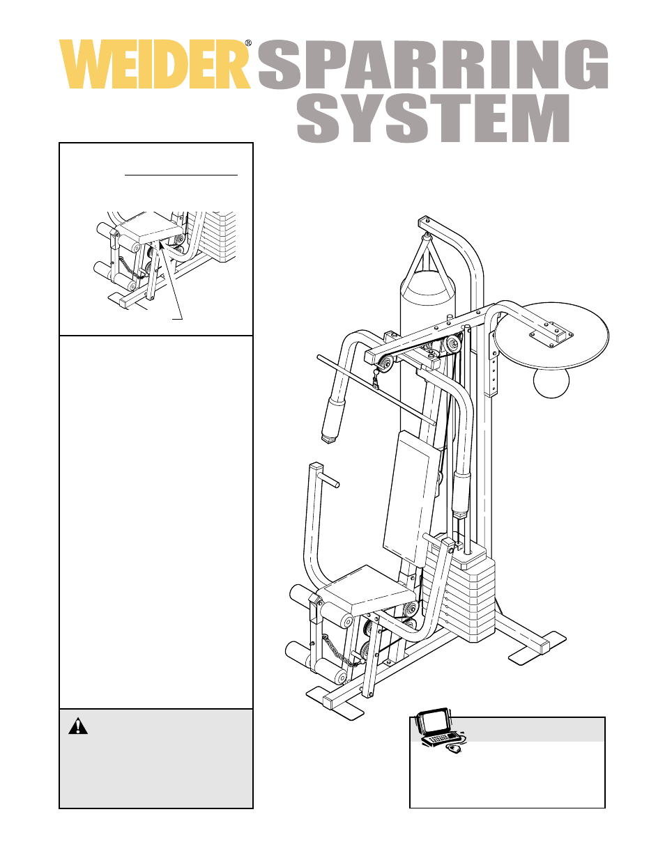 Weider WESY29510 User Manual | 30 pages