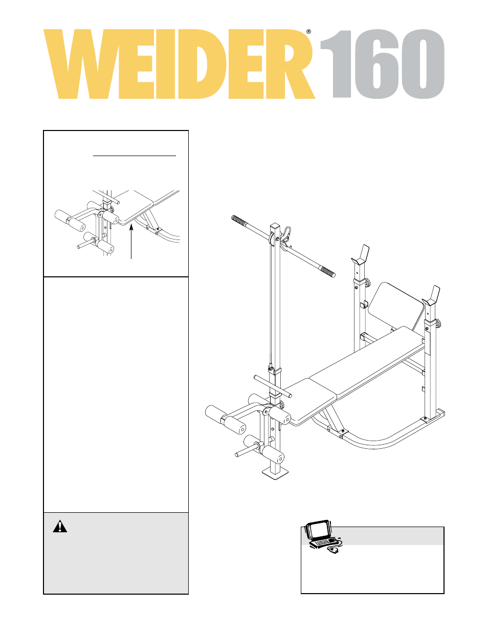 Weider WEBE08920 User Manual | 20 pages