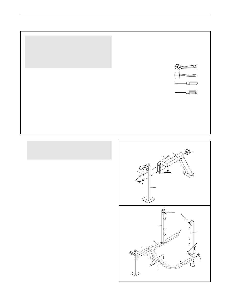 Assembly | Weider WEBE08920 User Manual | Page 5 / 20