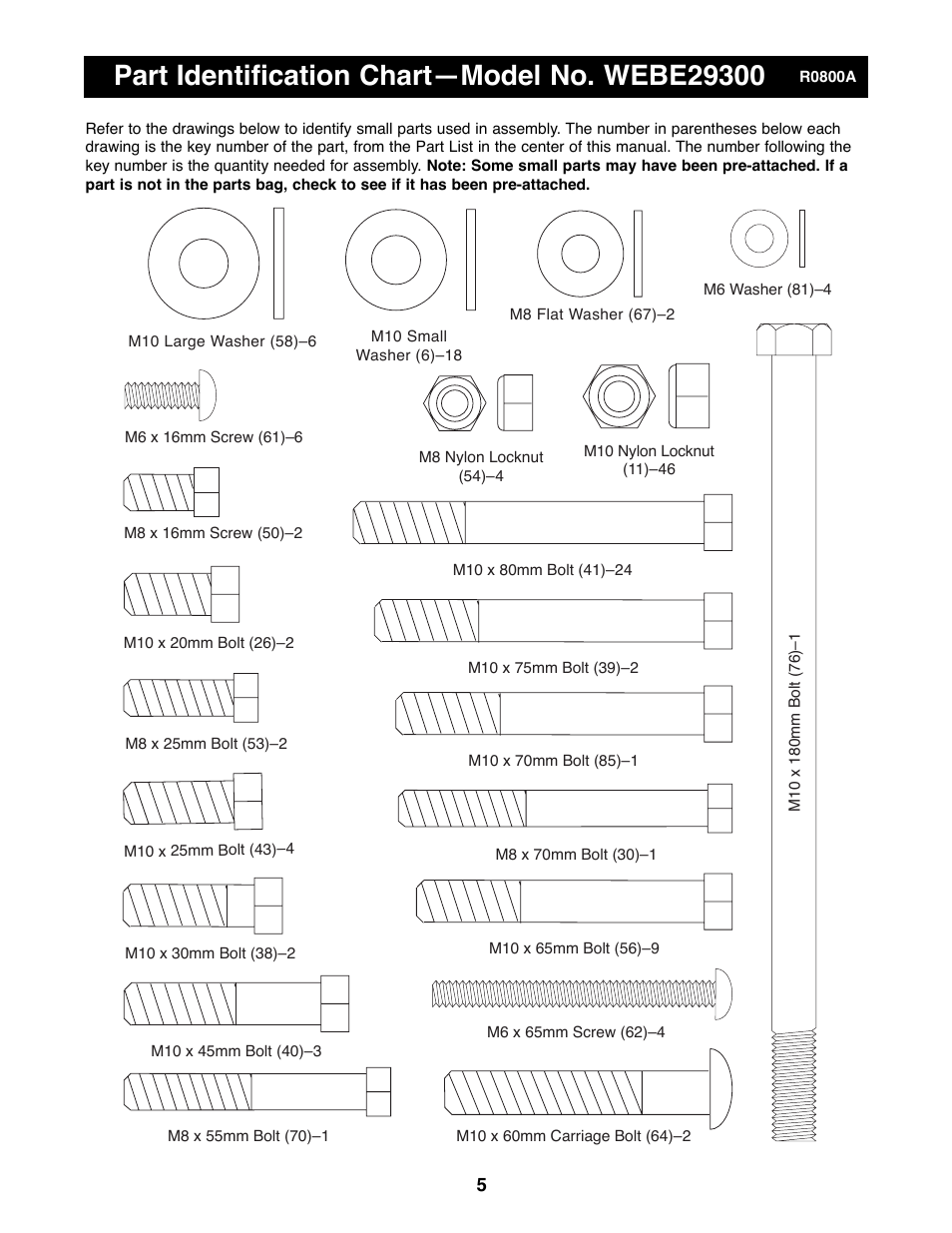 Weider WEBE29300 User Manual | Page 5 / 23
