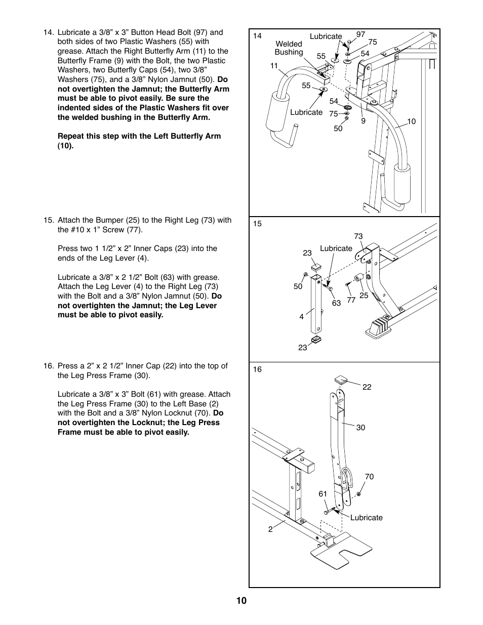 Weider 831.159820 User Manual | Page 10 / 35