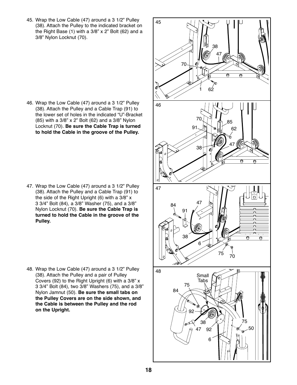 Weider 831.159820 User Manual | Page 18 / 35