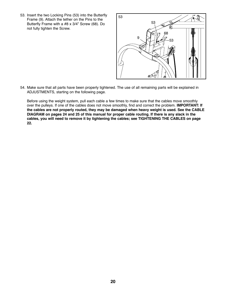 Weider 831.159820 User Manual | Page 20 / 35