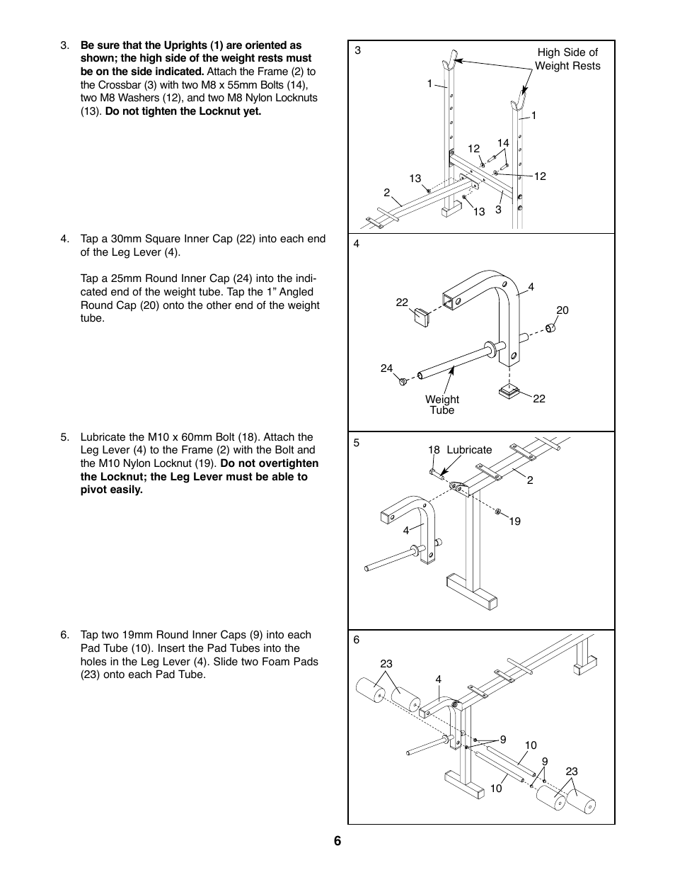 Weider WEBE07920 User Manual | Page 6 / 16