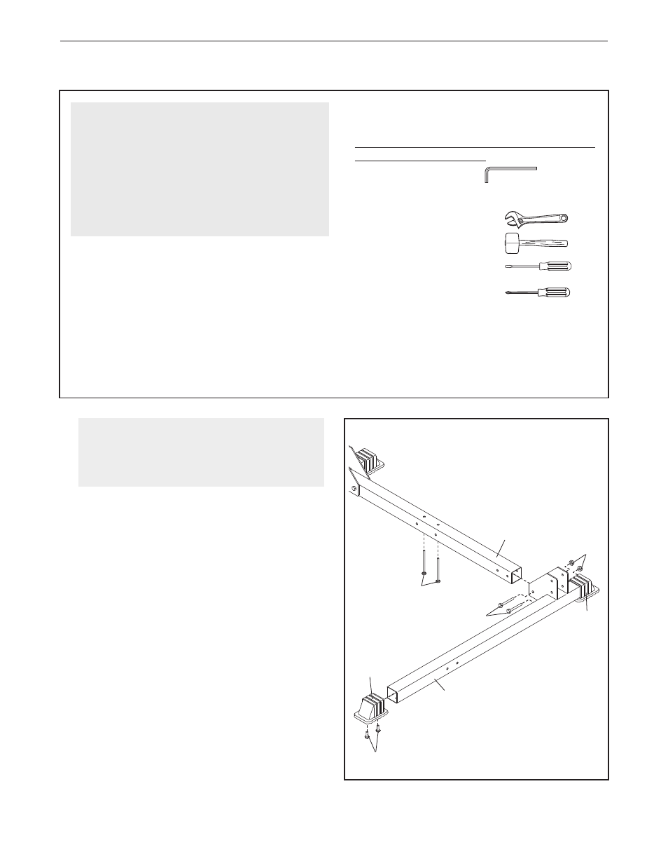Assembly | Weider WEBE37340 User Manual | Page 6 / 33