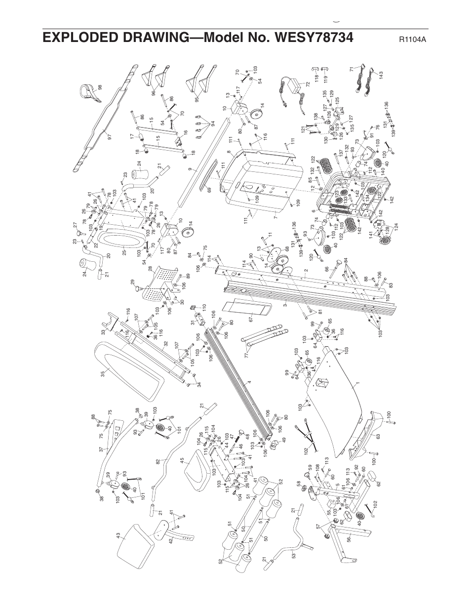 R1104a | Weider WESY78734 User Manual | Page 26 / 27