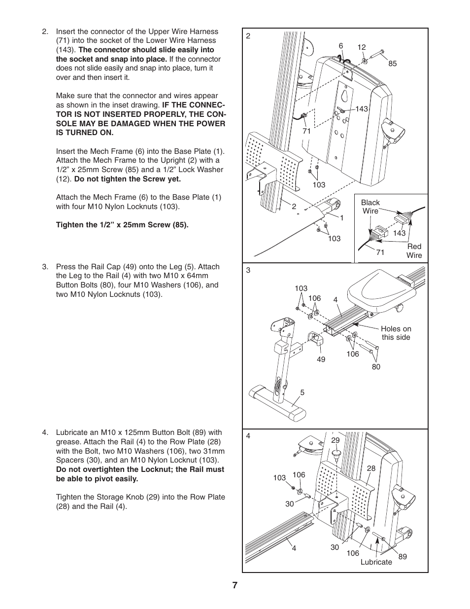 Weider WESY78734 User Manual | Page 7 / 27