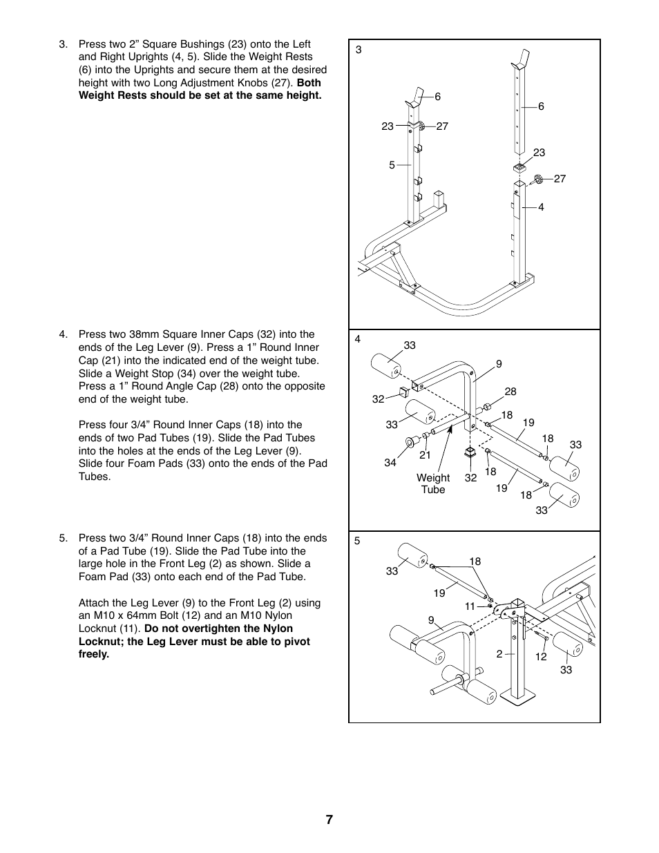 Weider WEBE15420 User Manual | Page 7 / 16