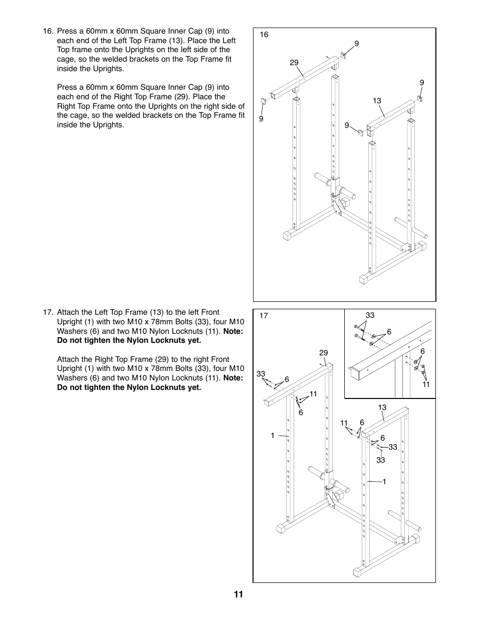 Weider WEBE96491 User Manual | Page 11 / 23