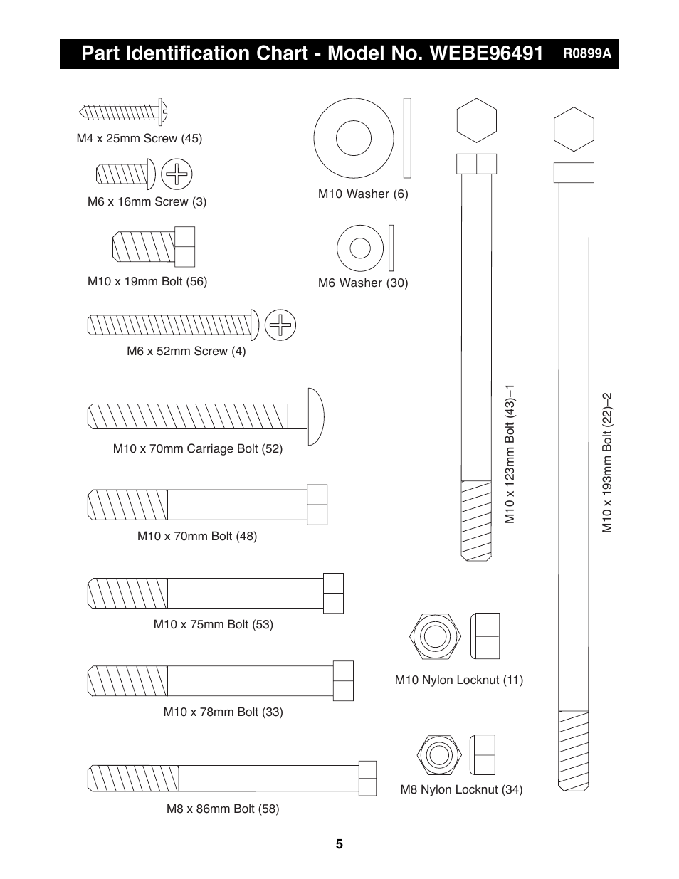 Weider WEBE96491 User Manual | Page 5 / 23