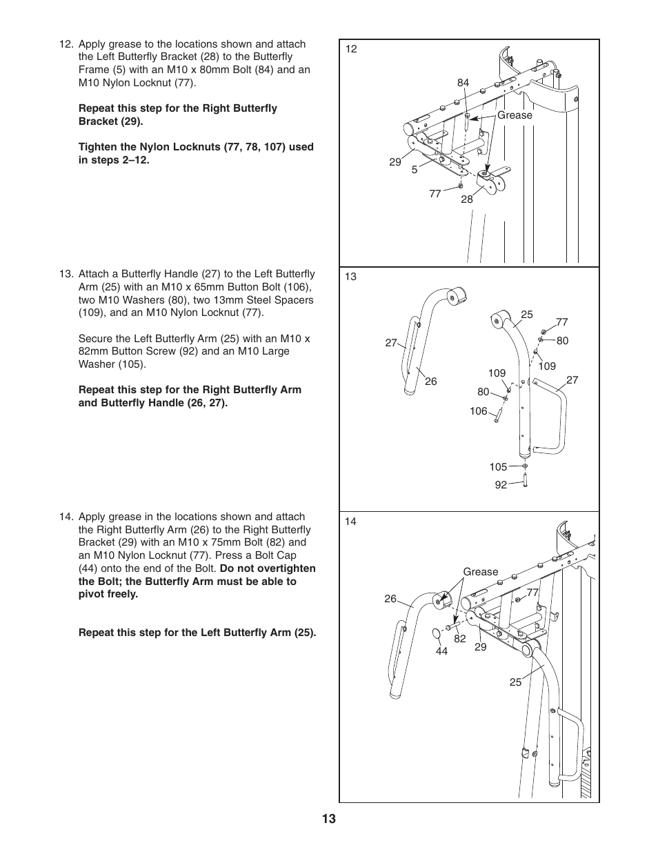Weider WESY2916.0 User Manual | Page 13 / 36