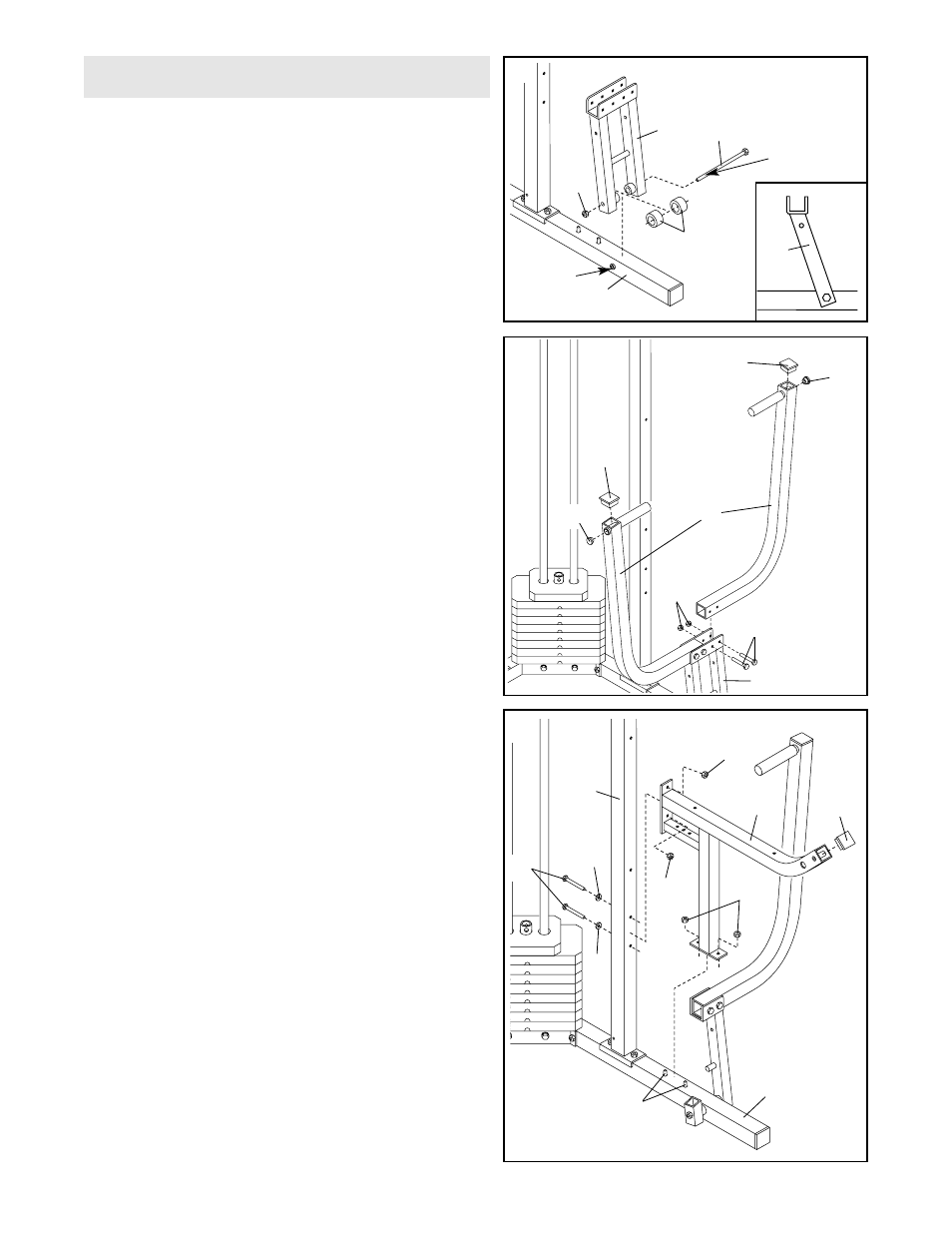 Arm assembly | Weider WESY99300 User Manual | Page 9 / 31