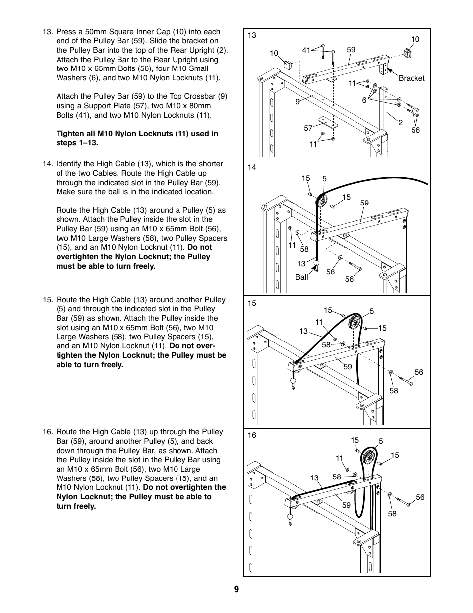 Weider PRO 375 User Manual | Page 9 / 23