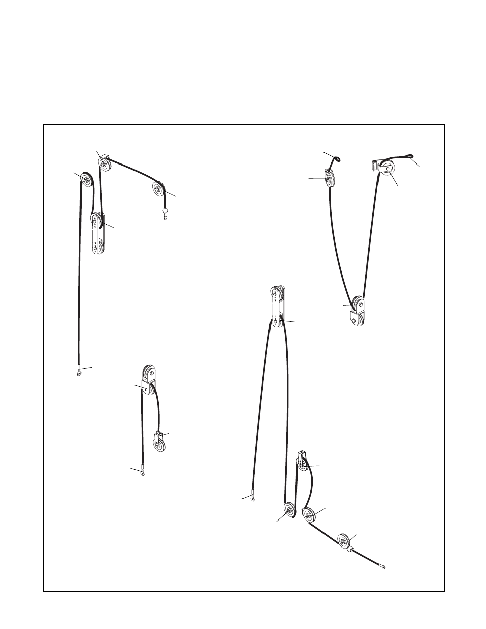 Cable diagrams | Weider WESY13820 User Manual | Page 18 / 24