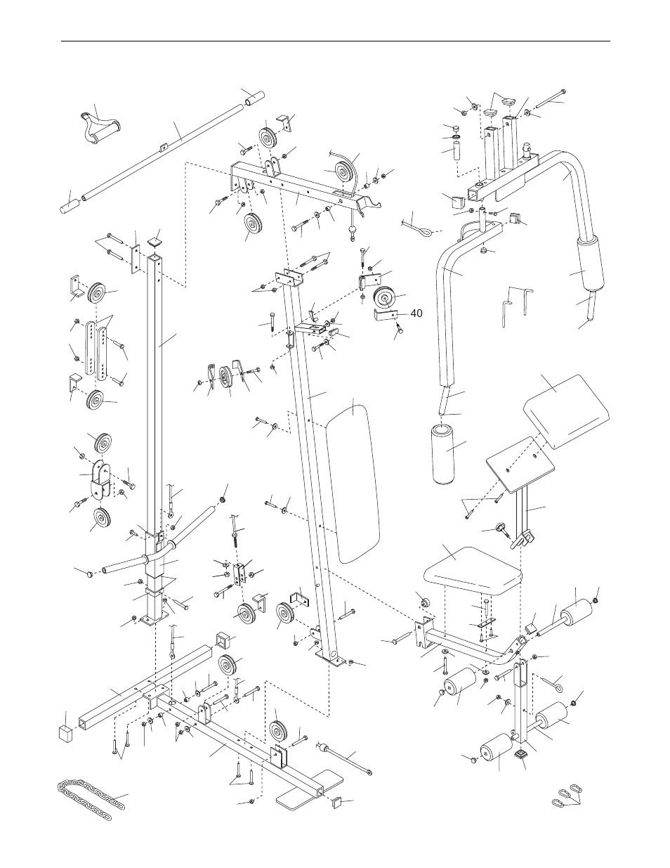 Weider WESY13820 User Manual | Page 23 / 24