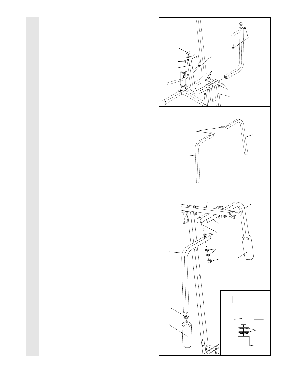 Arm assembl y | Weider WESY16010 User Manual | Page 7 / 28