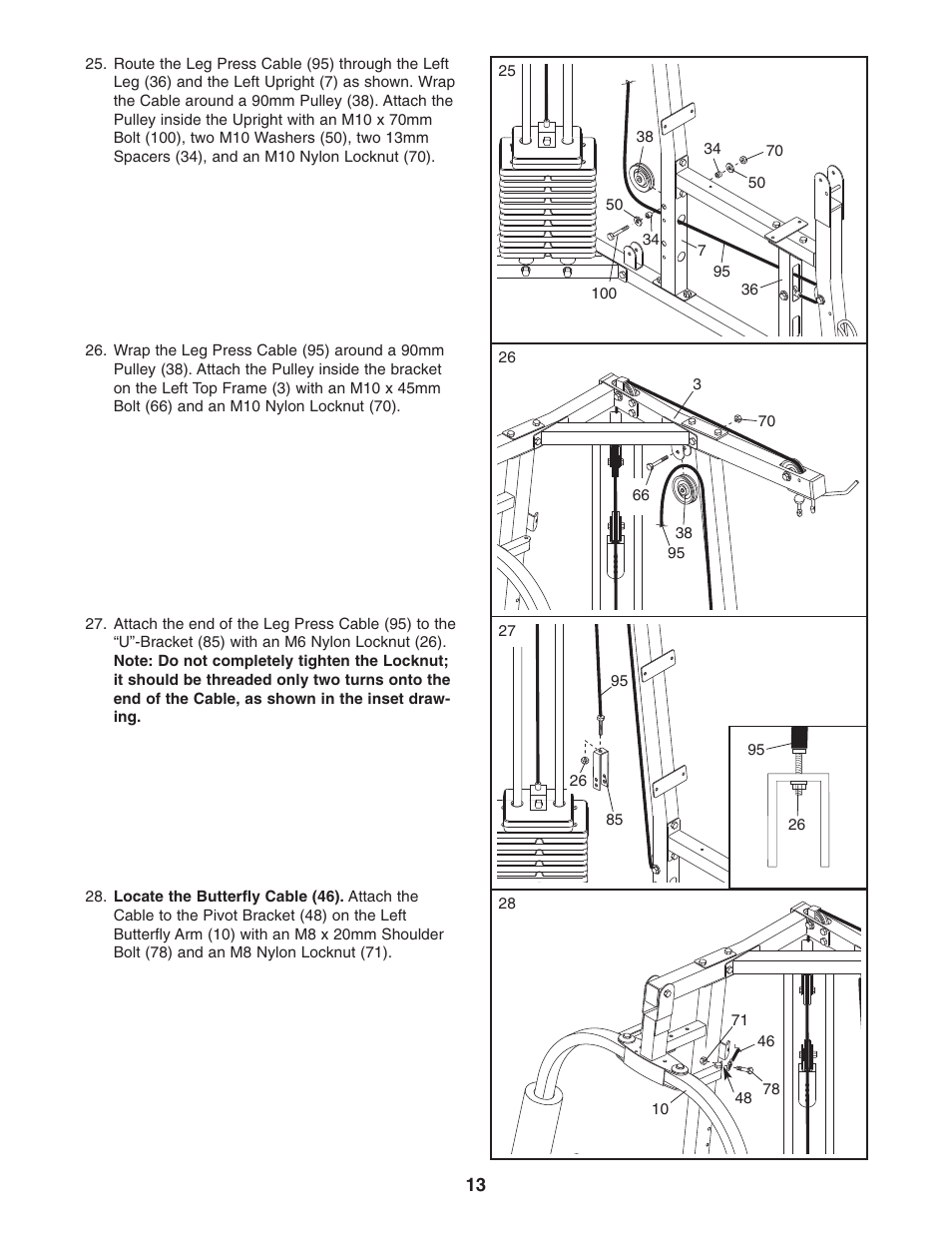 Weider 831.159822 User Manual | Page 13 / 32