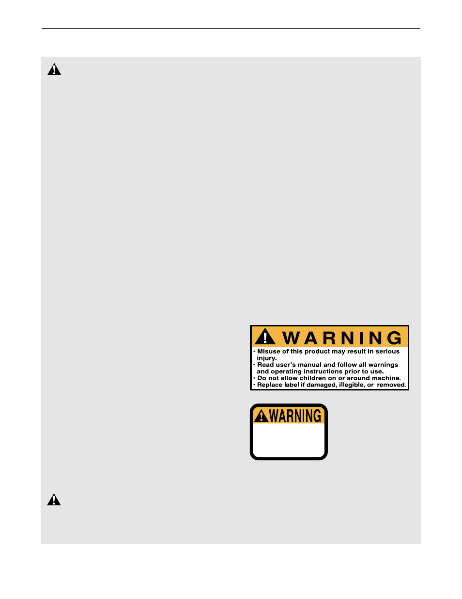 Warning, Important precautions warning, Keep hands and fingers clear of this area | Weider 140 User Manual | Page 3 / 16