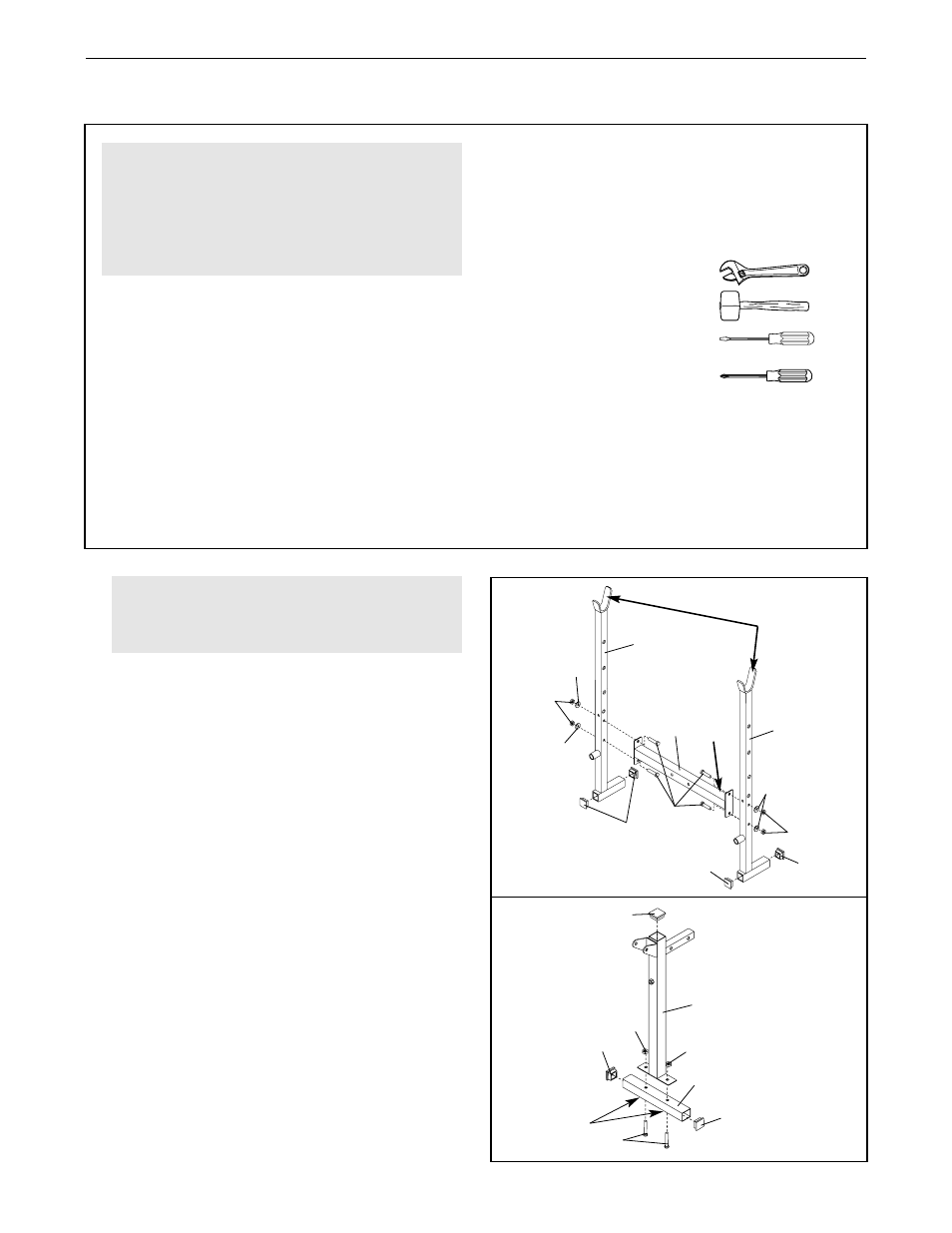 Assembly | Weider 140 User Manual | Page 5 / 16
