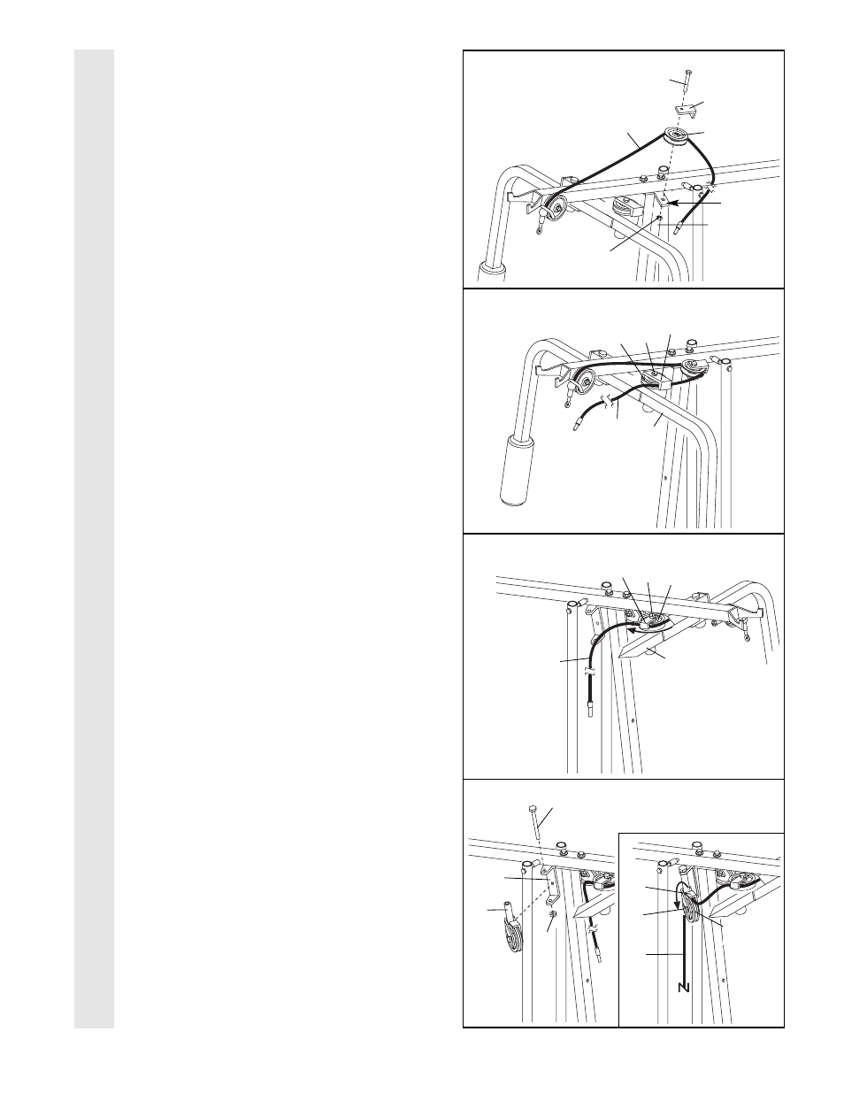 Cable assembl y | Weider WESY49202 User Manual | Page 12 / 33